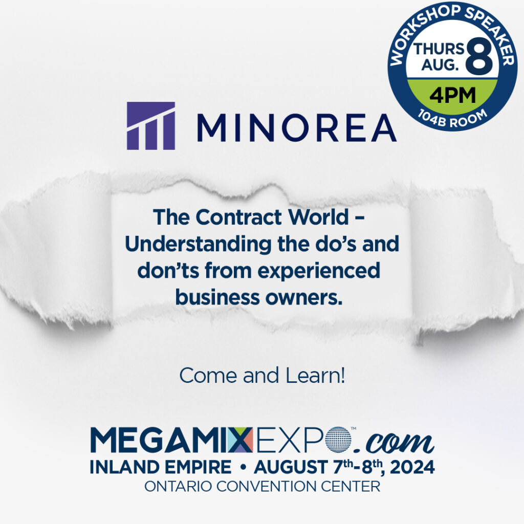 Inland Empire Megamix Expo Minorea Workshop Thursday